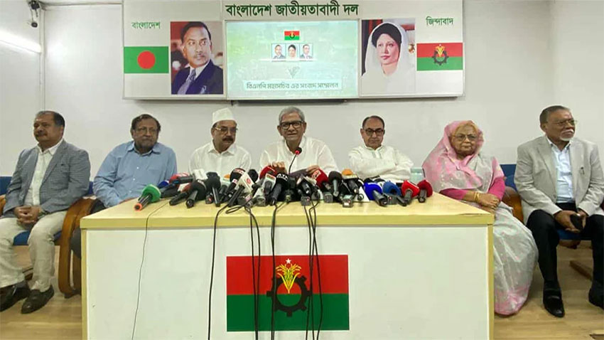 নির্বাচিত সরকারের সঙ্গে কাজ করতে মুখিয়ে আছে চীন: মির্জা ফখরুল